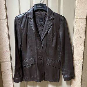 Women’s JLC New York Leather Jacket-Small